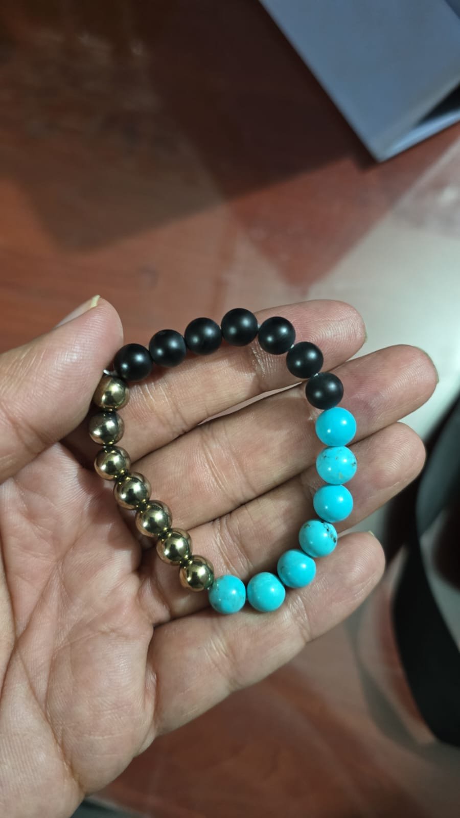 Aquamarine Serenity Crystal Bracelet