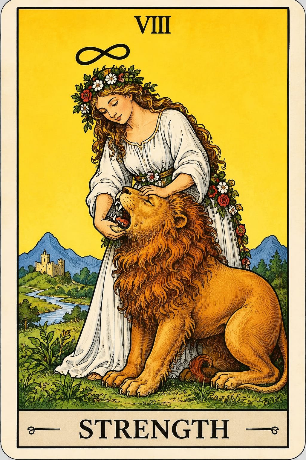 Tarot card