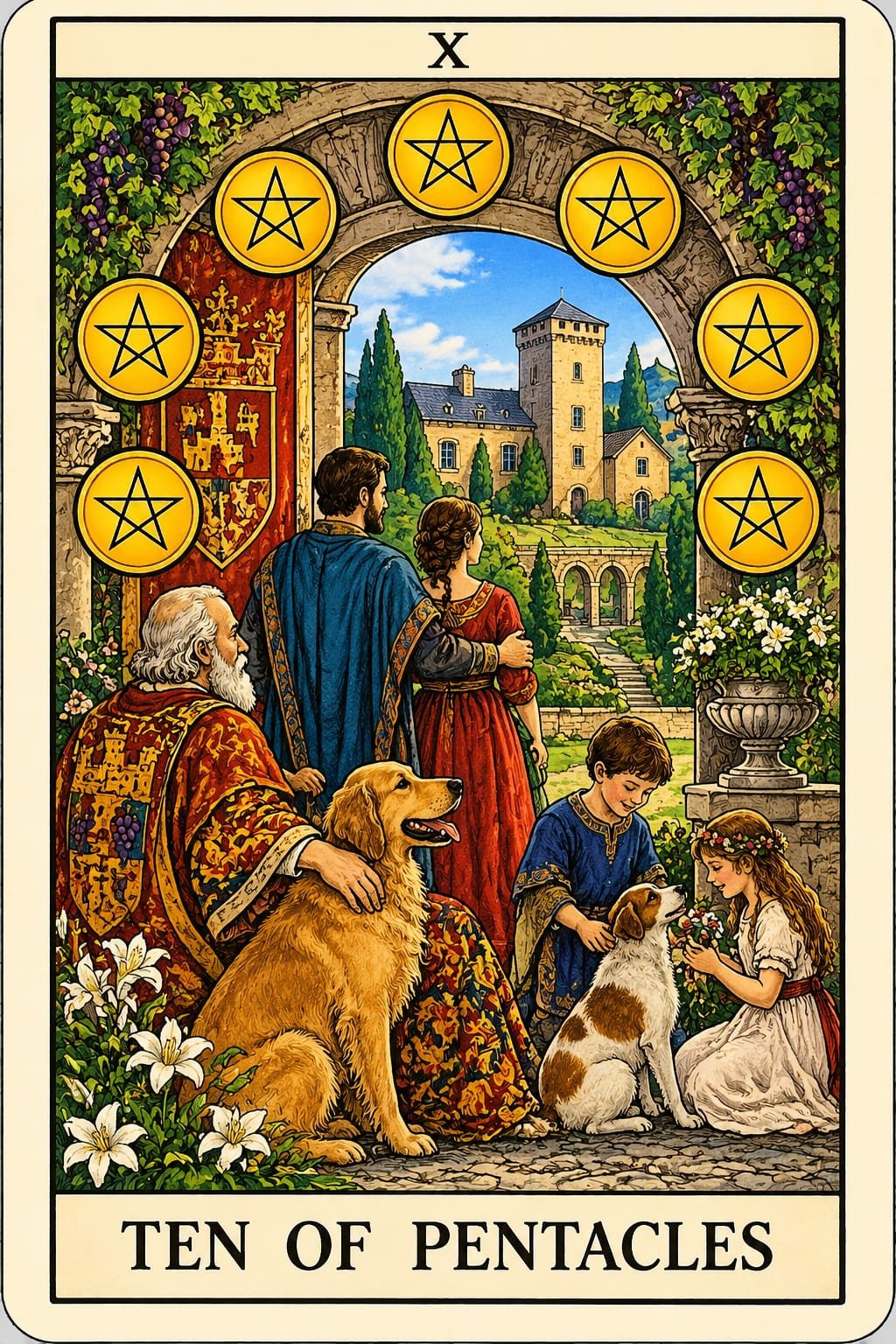 Tarot card